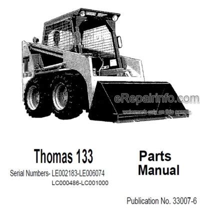 thomas 133s skid steer|thomas 133 skid steer parts.